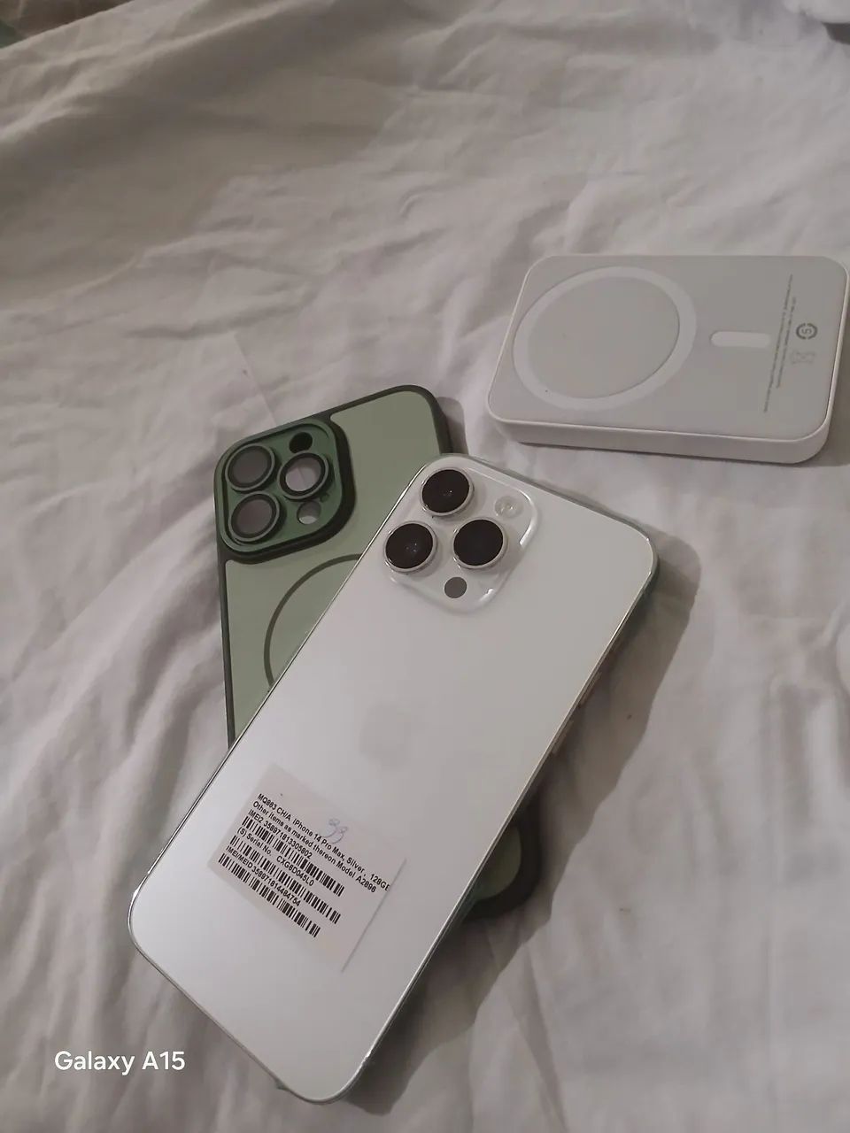 IPhone 14 pro max 1 mês de uso bateria 100'/. - Foto 3