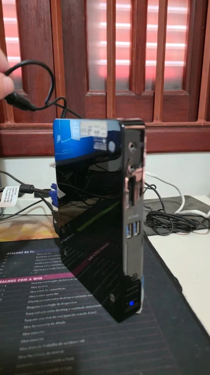 Mini PC Intel Celerom 847 4GB Ram 256GB SSD Wifi Rede Gigabits - Foto 3