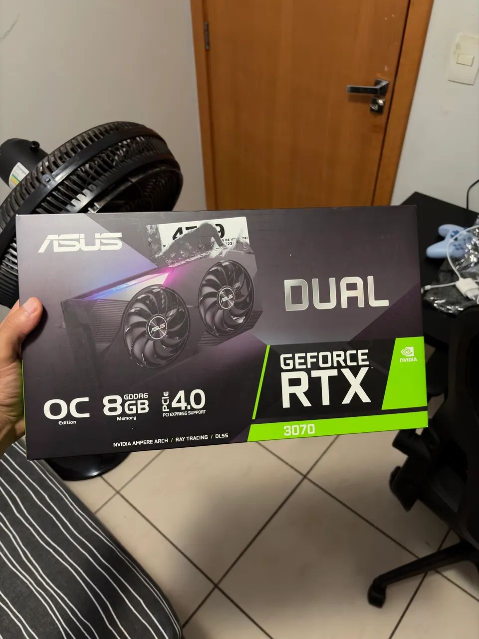 RTX 3070 8gb ASUS - PLACA DE VIDEO