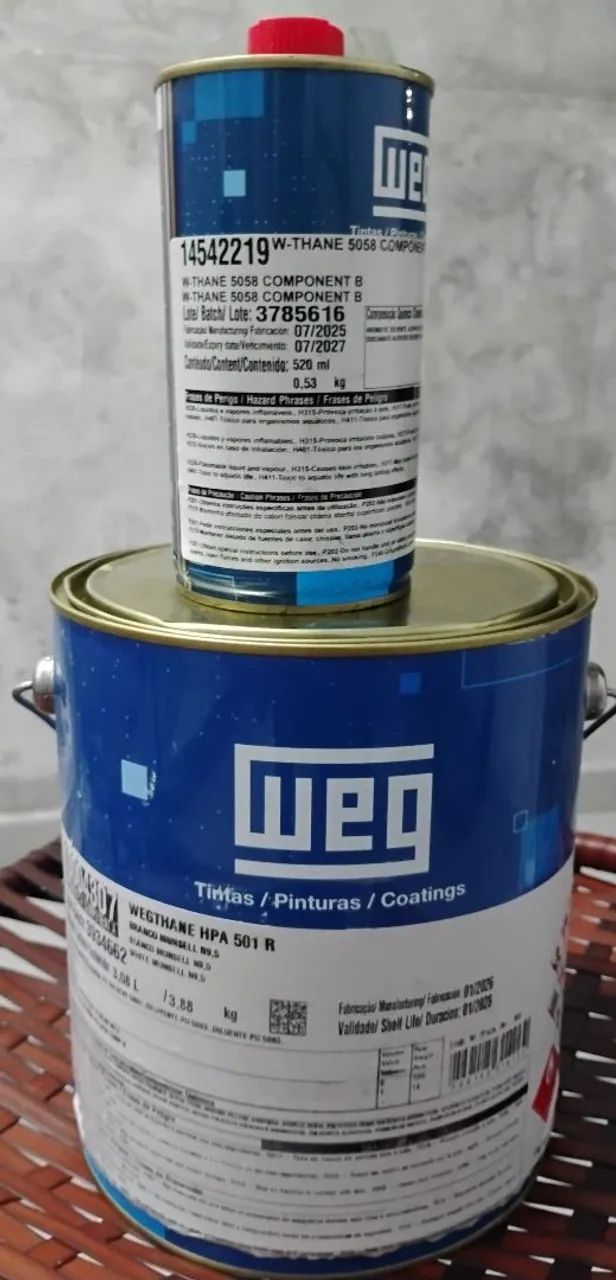 White PU Paint, 3.6L Can