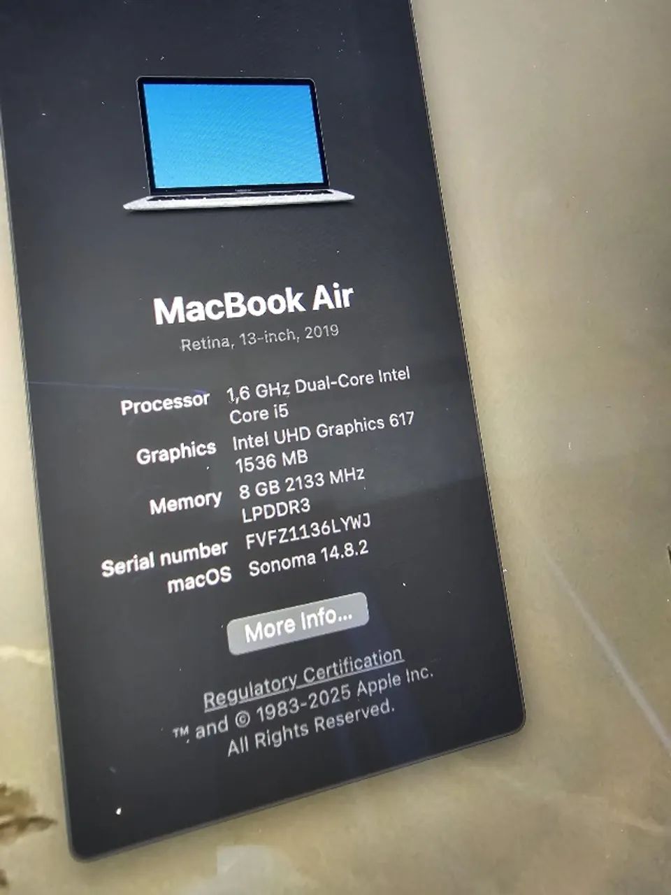 MacBook Air 2019 i5 8GB 128GB - Notebooks - Santa Teresa, Rio de