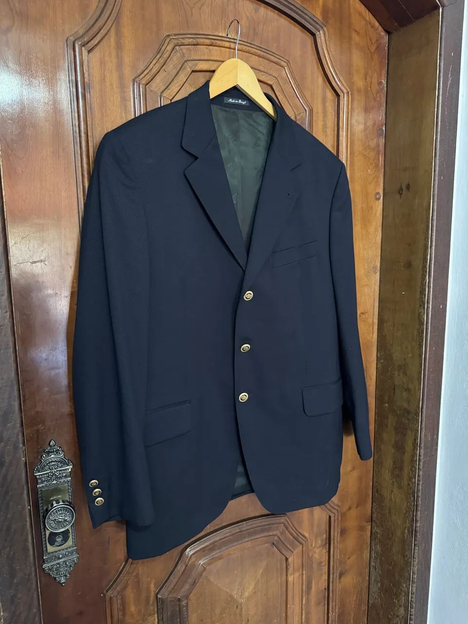 blazer masculino harrys famous label preto - Foto 2