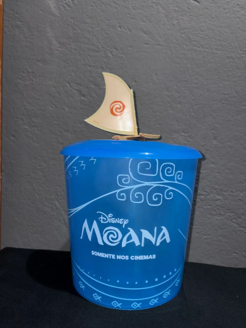 Balde de Pipoca Disney Moana - Colecionável com Vela - Foto 3