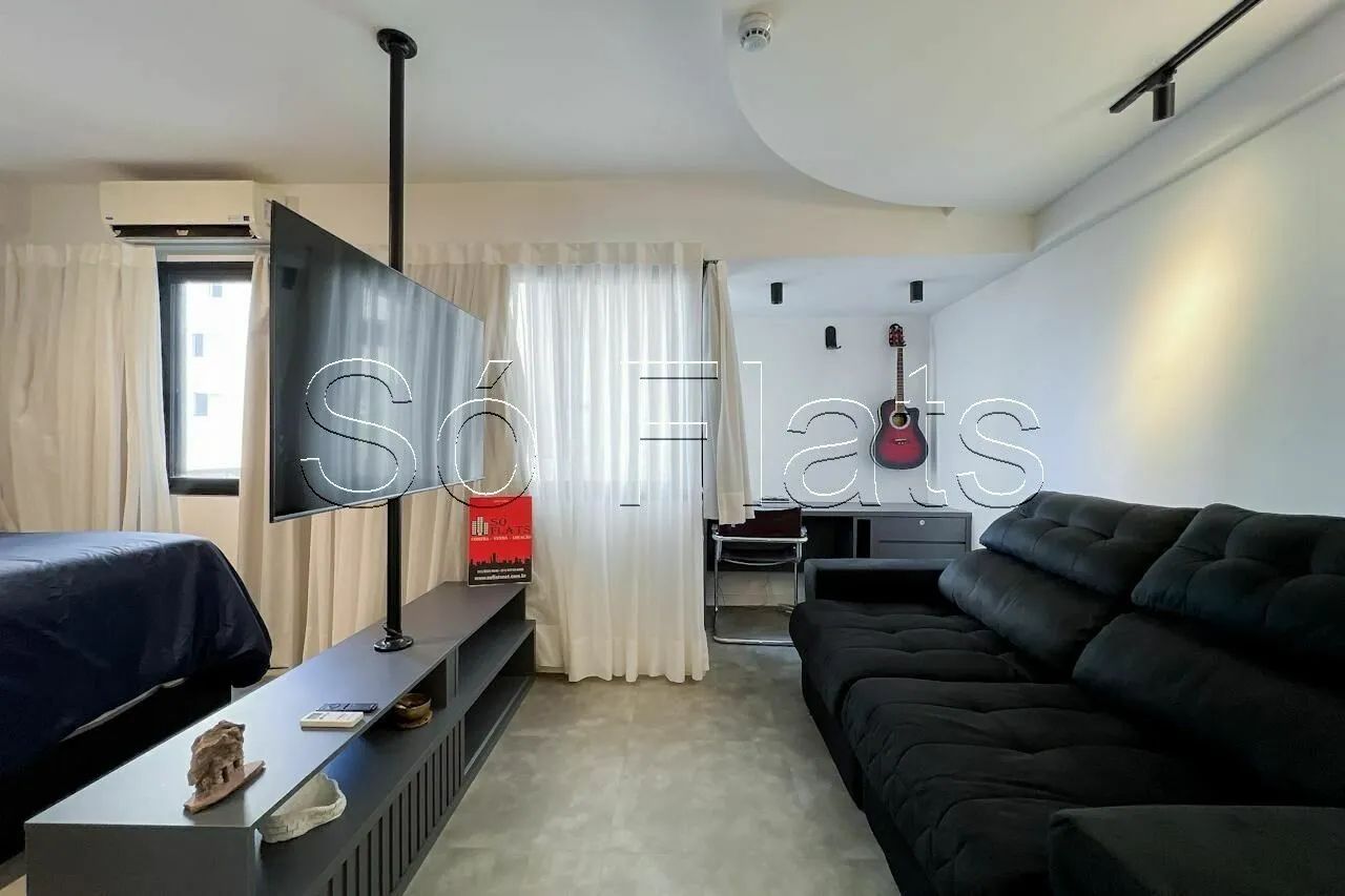 Apto no Riverside disponível para locação com 35m² e 01 dormitório.
