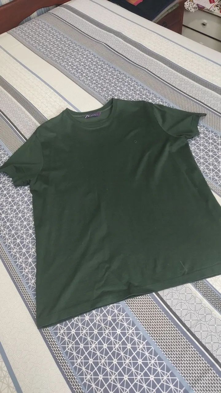 Camiseta verde Hig Stil slim G