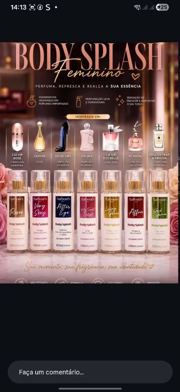 Body splash barboursbeauty 