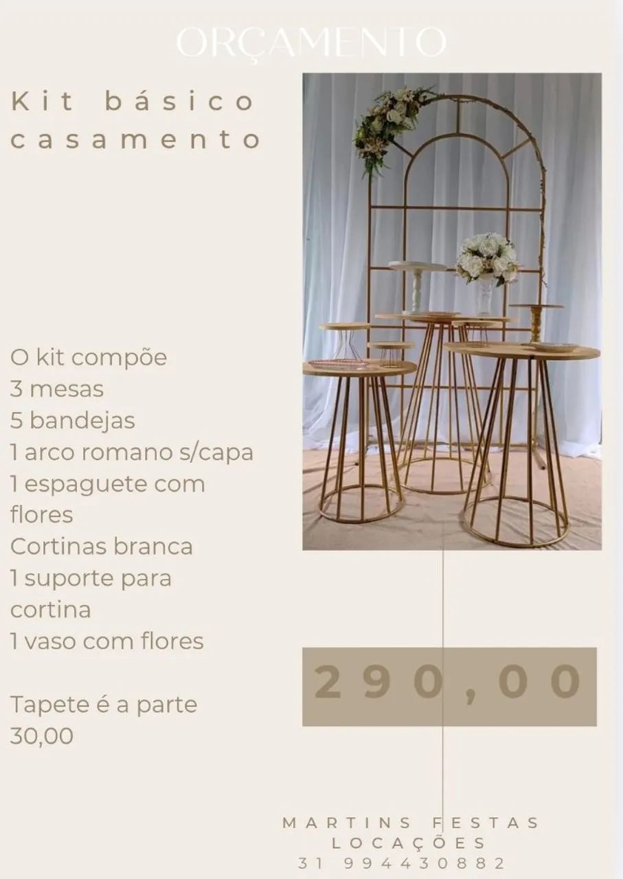 Decoração casamento LOCAÇÃO  - Foto 2