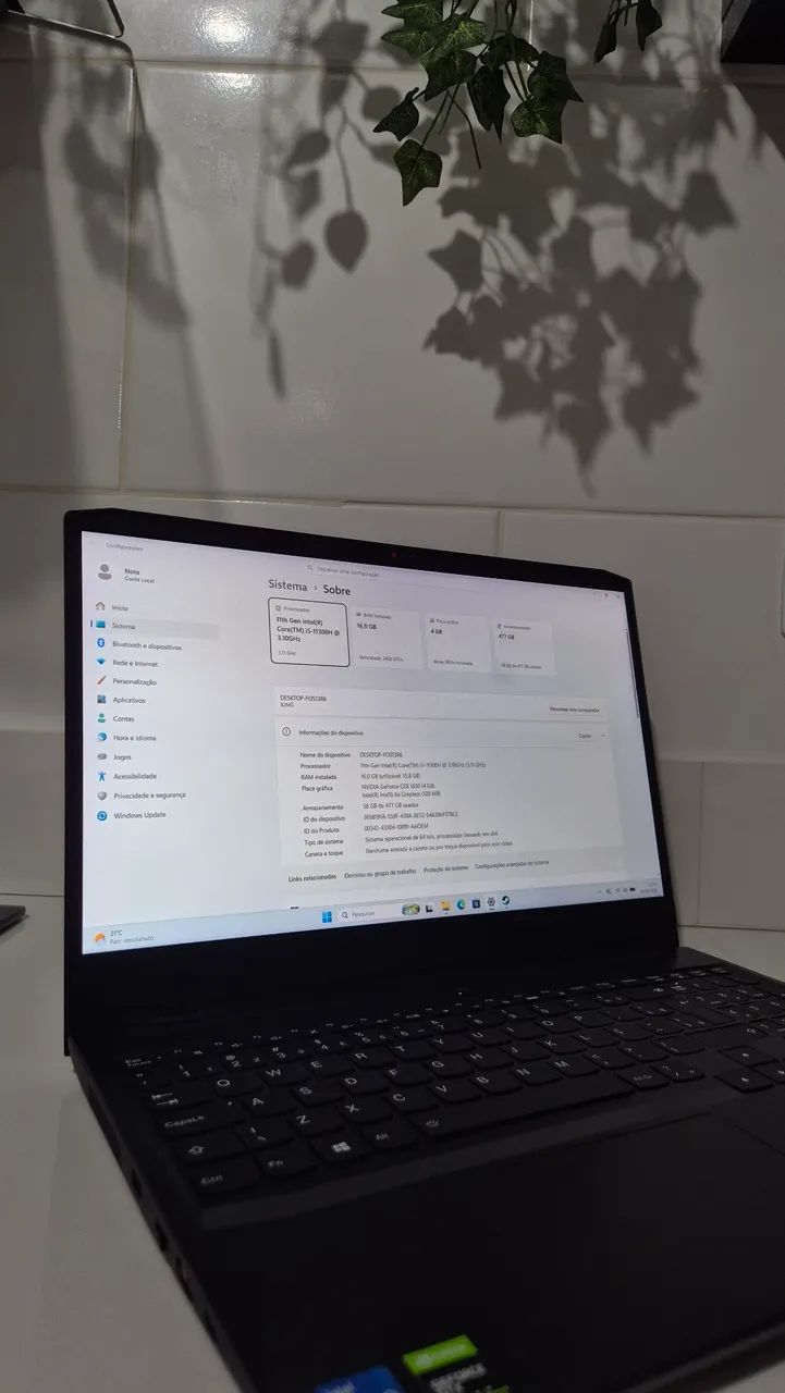 Notebook Gamer 