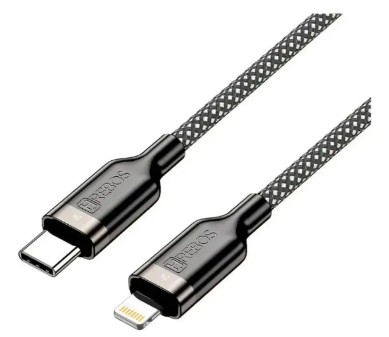 Cabo Hrebos Type-c Para Lightning 2M rápido  - Foto 2