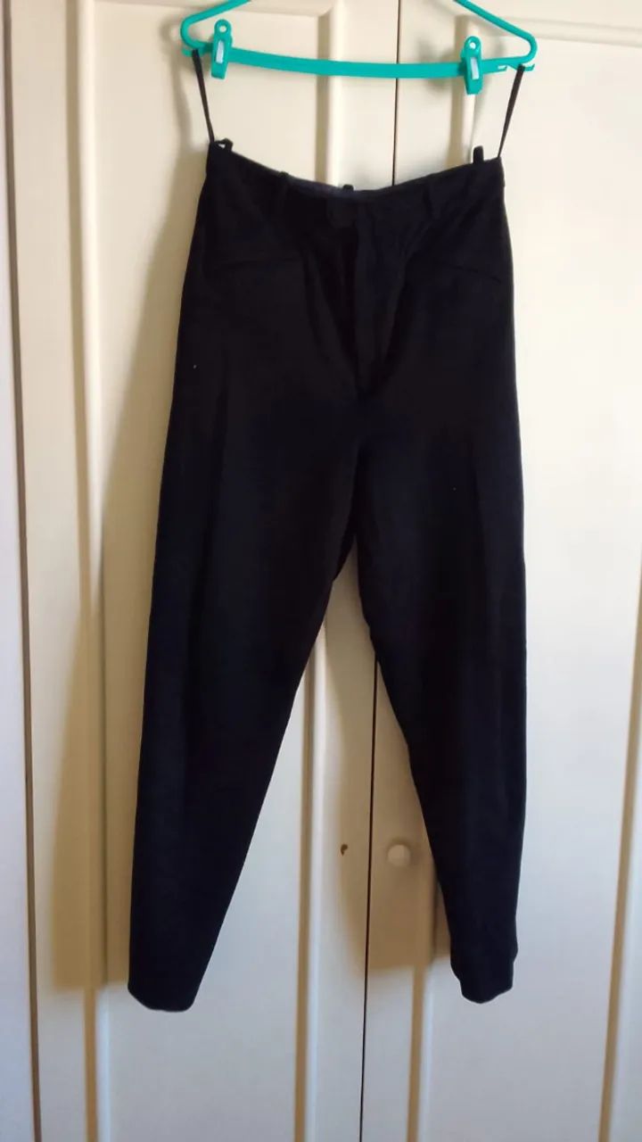 Calça de couro aveludado - Foto 3