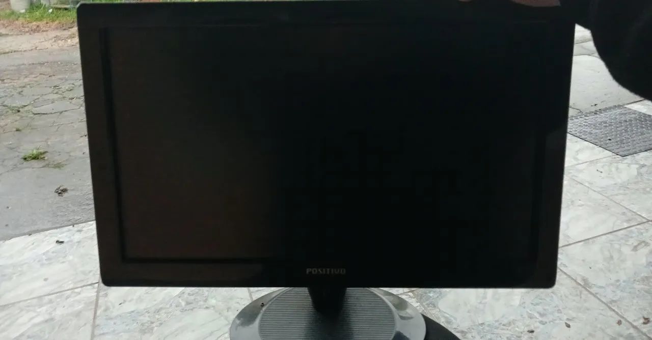 Monitor LCD Widescreen Antigo Da Positivo - Foto 2