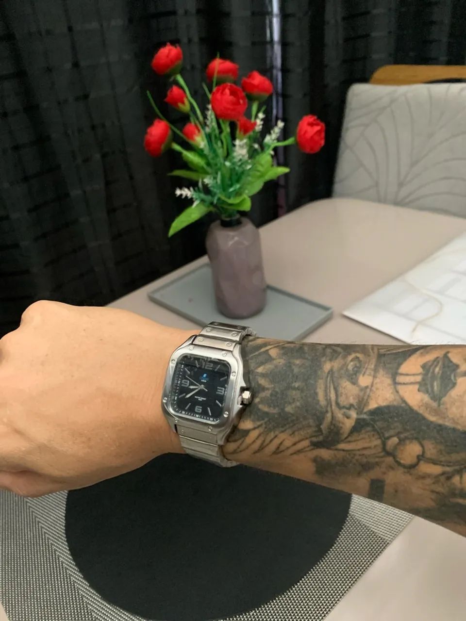 Relógio top de luxo 
