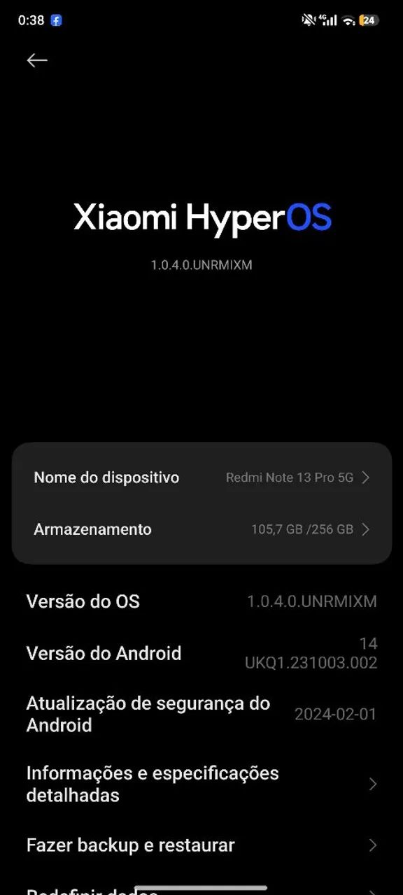 REDMI NOTE 13 PRO 5G 256 GB MEMÓRIA 8+8 MEMÓRIA RAM - Foto 2