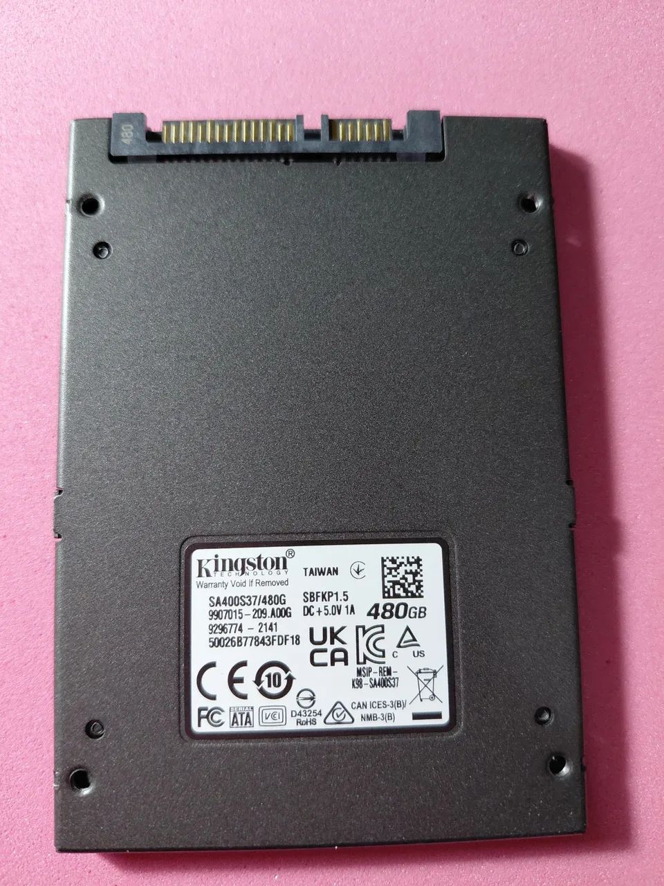 Ssd Kingston de 480gb  - Foto 2