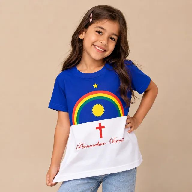 Camisa Pernambuco Infantil - Foto 2