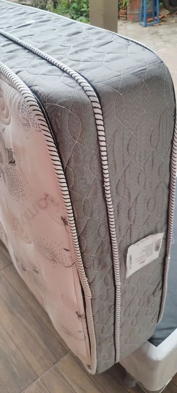 Cama box com colchão solteiro  - Foto 5