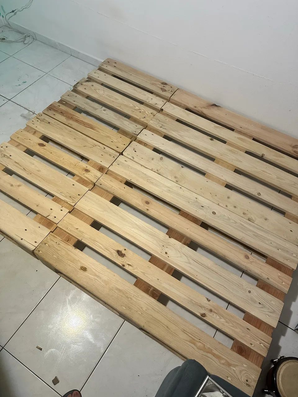 Pallets Cama Casal  - Foto 5