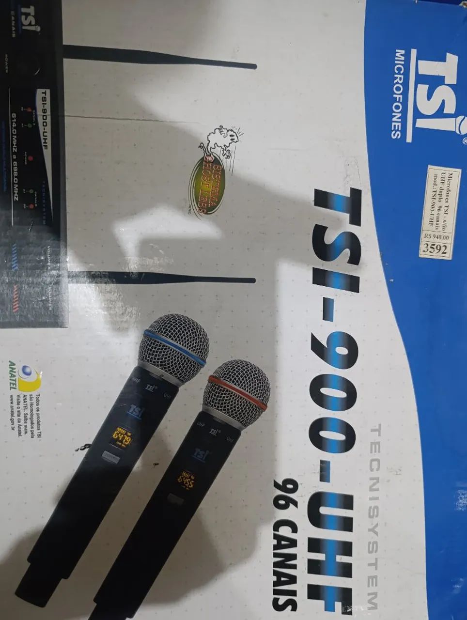 Microfone sem fio TSI 900 - Foto 3