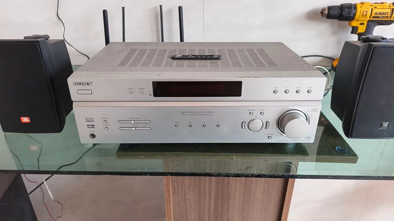 Receiver Sony com Bluetooth