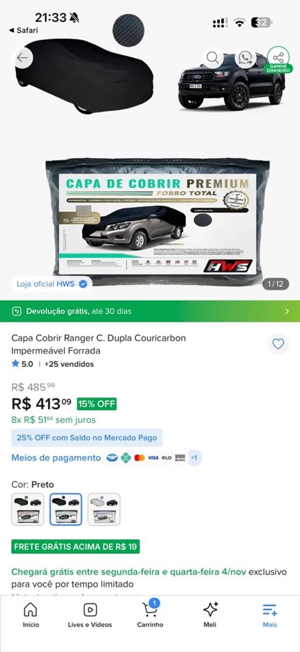 Capas de carro - Foto 2
