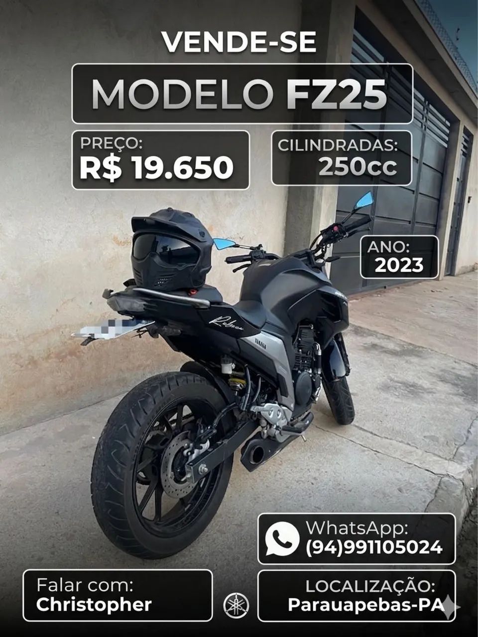 VENDO FAZER 250
