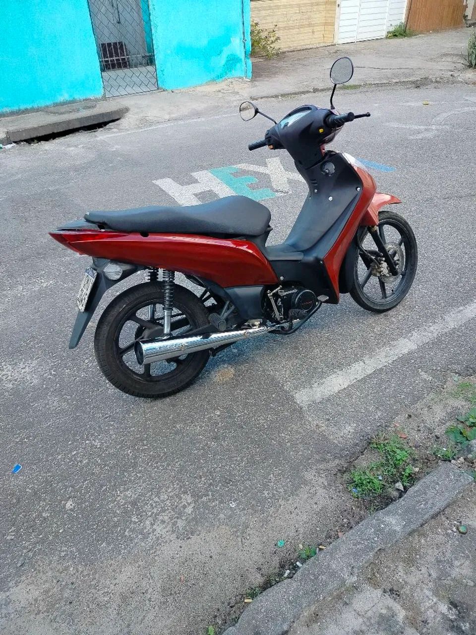 Vendo chineray jet125 com recibo pra interior  - Foto 2