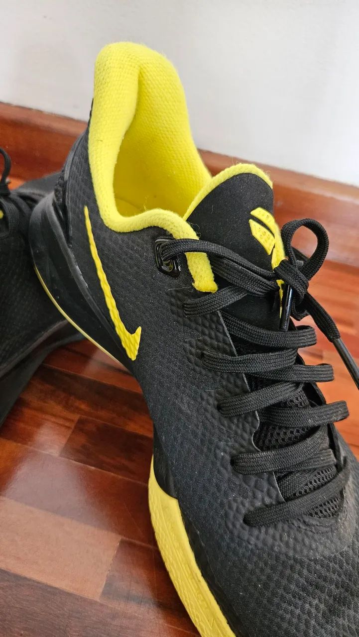 Tênis Nike Mamba Focus Black Optimum Yellow
