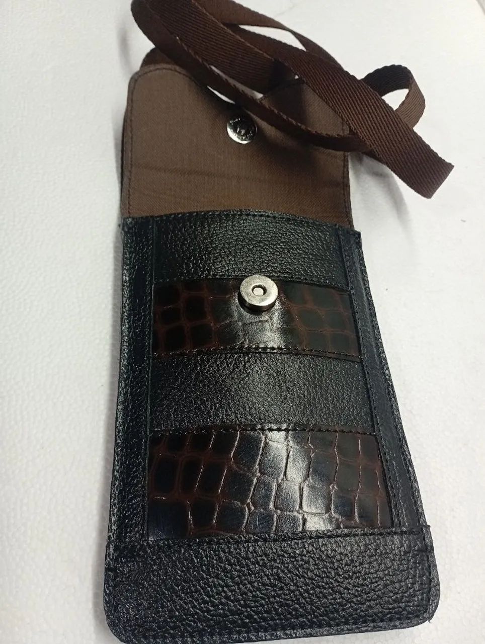 Bolsa Couro Legítimo feminina .  - Foto 5