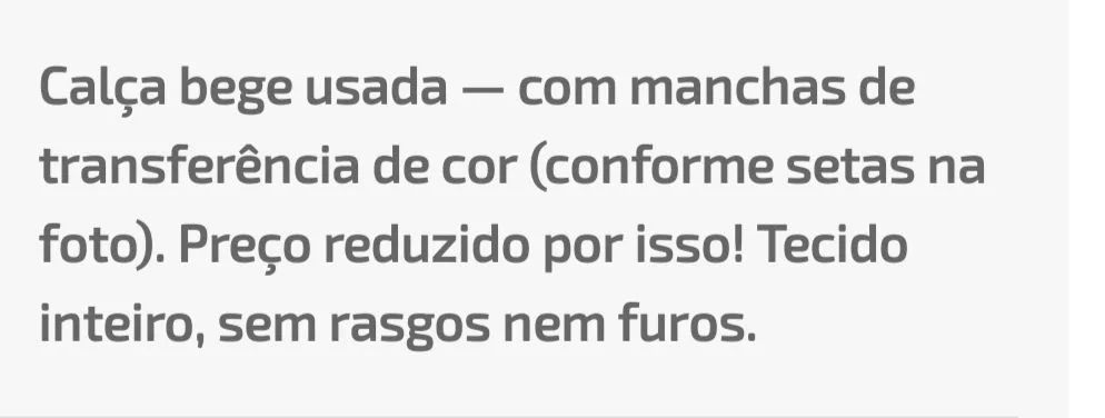 Calça Empório Colombo 46 - Foto 5