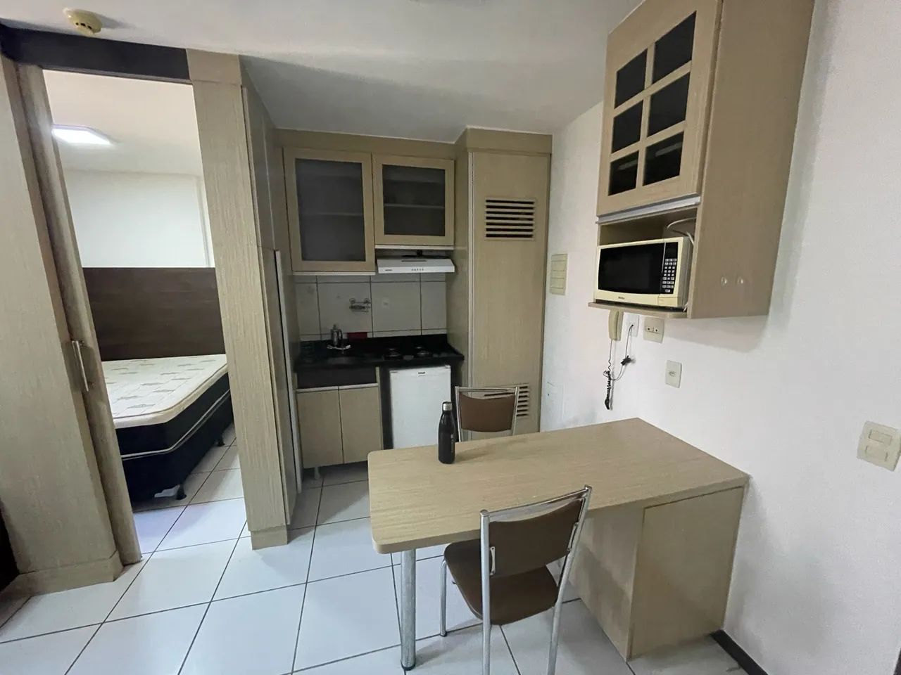Kitnet planejada e mobilada no Park Studios com 1 vaga de garagem  - Foto 4