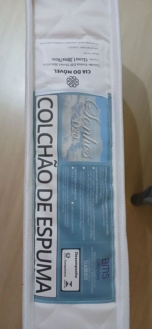 Colchão para berço 