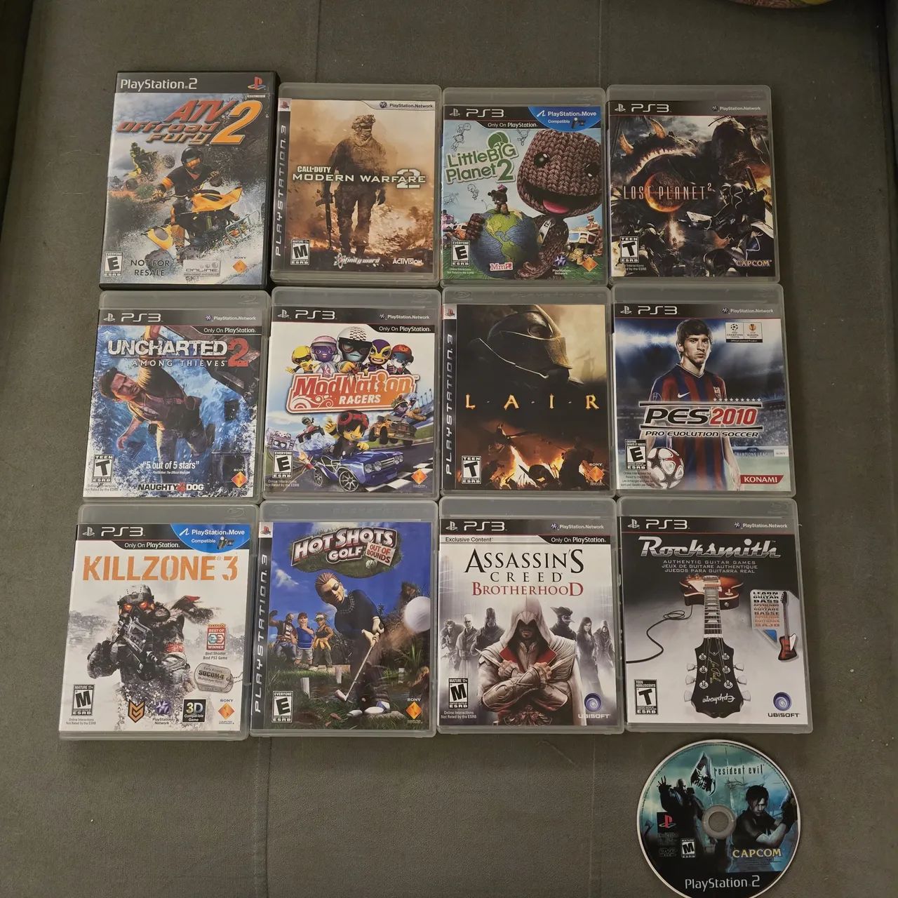 Jogos PS2 (1), PS3(12) PRECO POR UNIDADE - Jogos de Vídeo Game