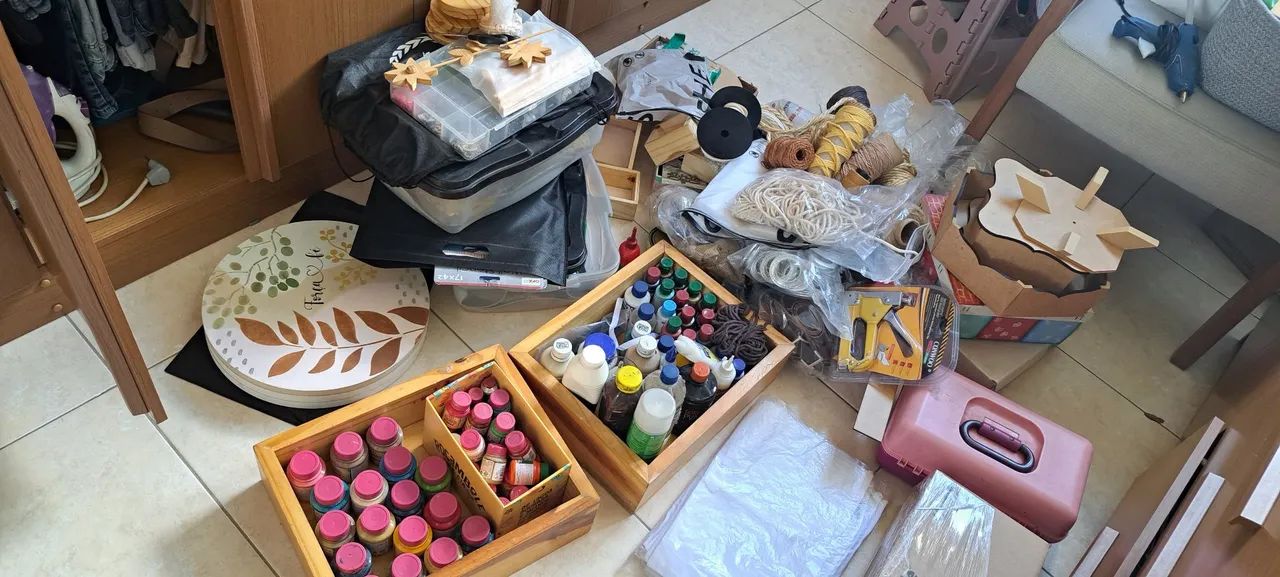 Peças de artesanato