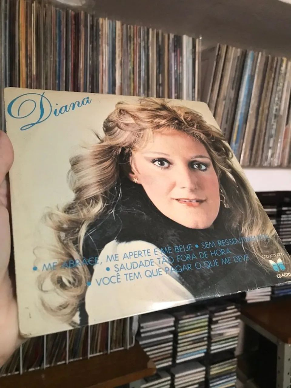 vinil compacto - Diana - me abrace, me aperte e me beije 1982 - Foto 2