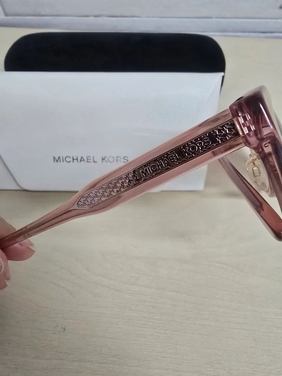 Óculos de Sol Michael Kors Original Rose  - Foto 3