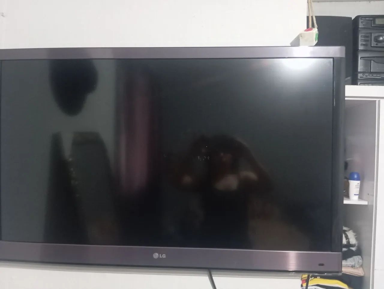 Vendo tv 42 polegadas e um som 3 em um - Foto 2