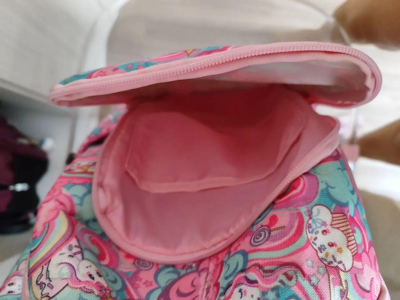 Mochila Infantil Unicórnio Sestine - Rosa - Foto 3