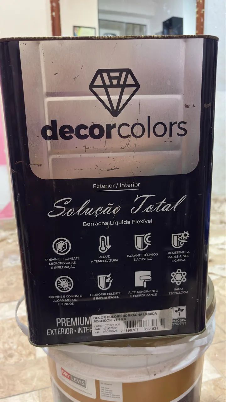 Lata de tinta decorcolors 