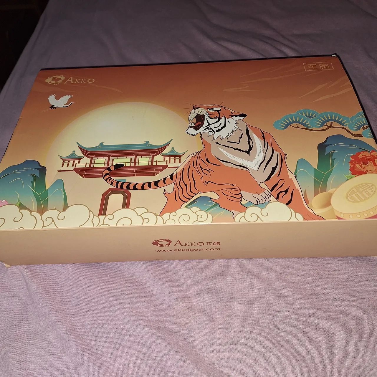 TECLADO MECÂNICO AKKO YEAR OF TIGER  EDIÇÃO LIMITADA - Foto 4