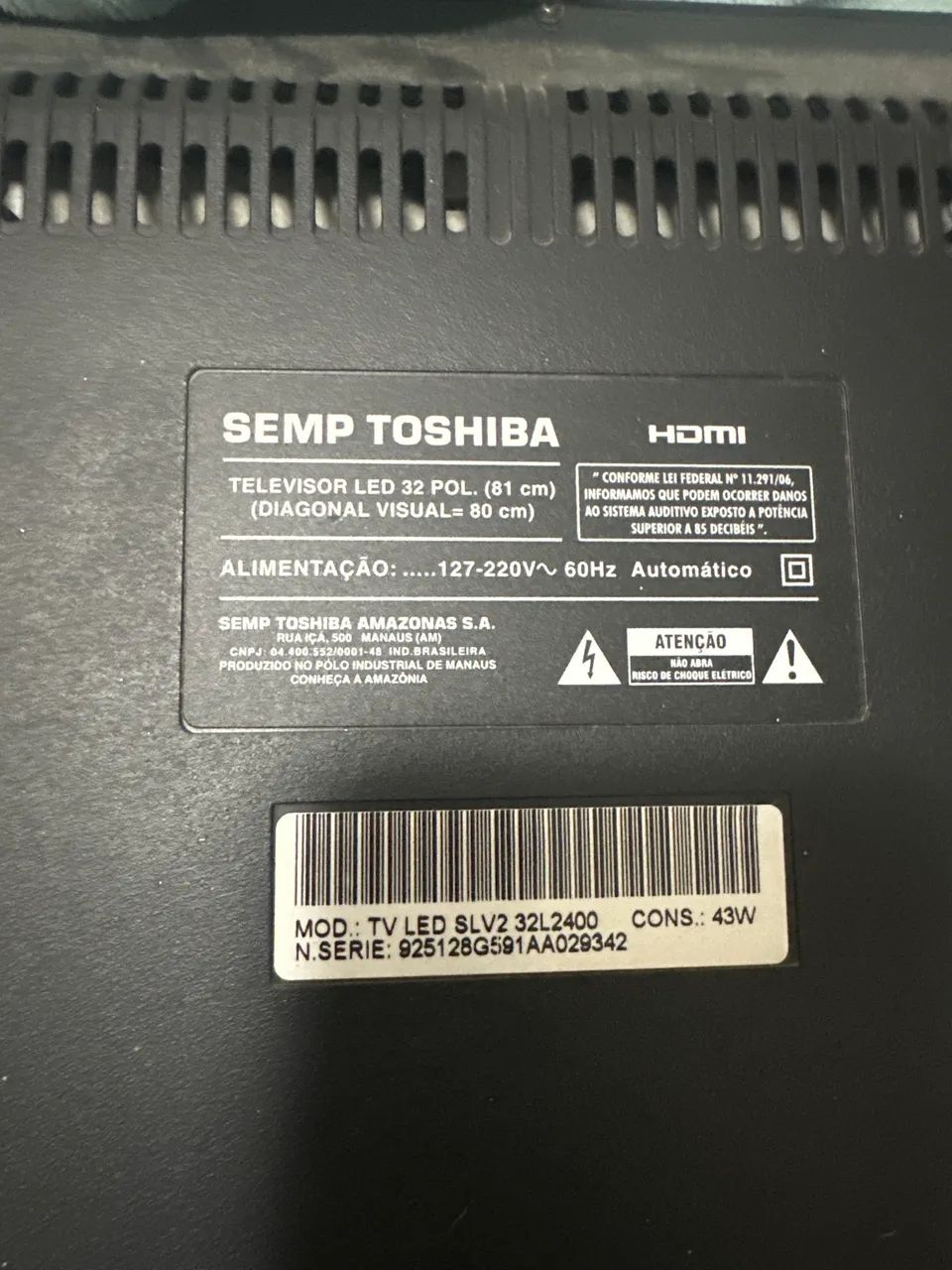 Tv Toshiba 32  - Foto 3