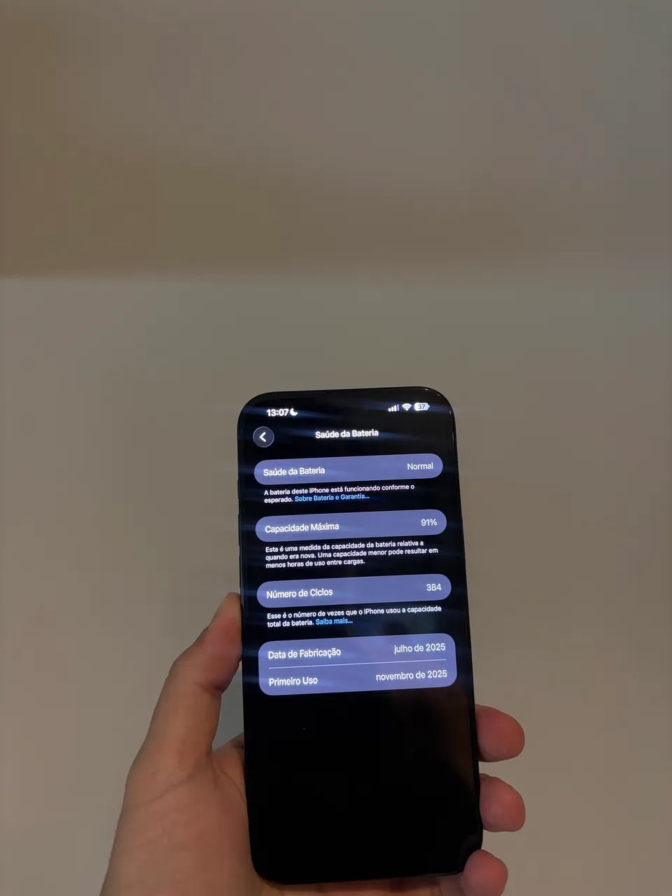 iPhone 16 Pro Max 256gb seminovo - Foto 3