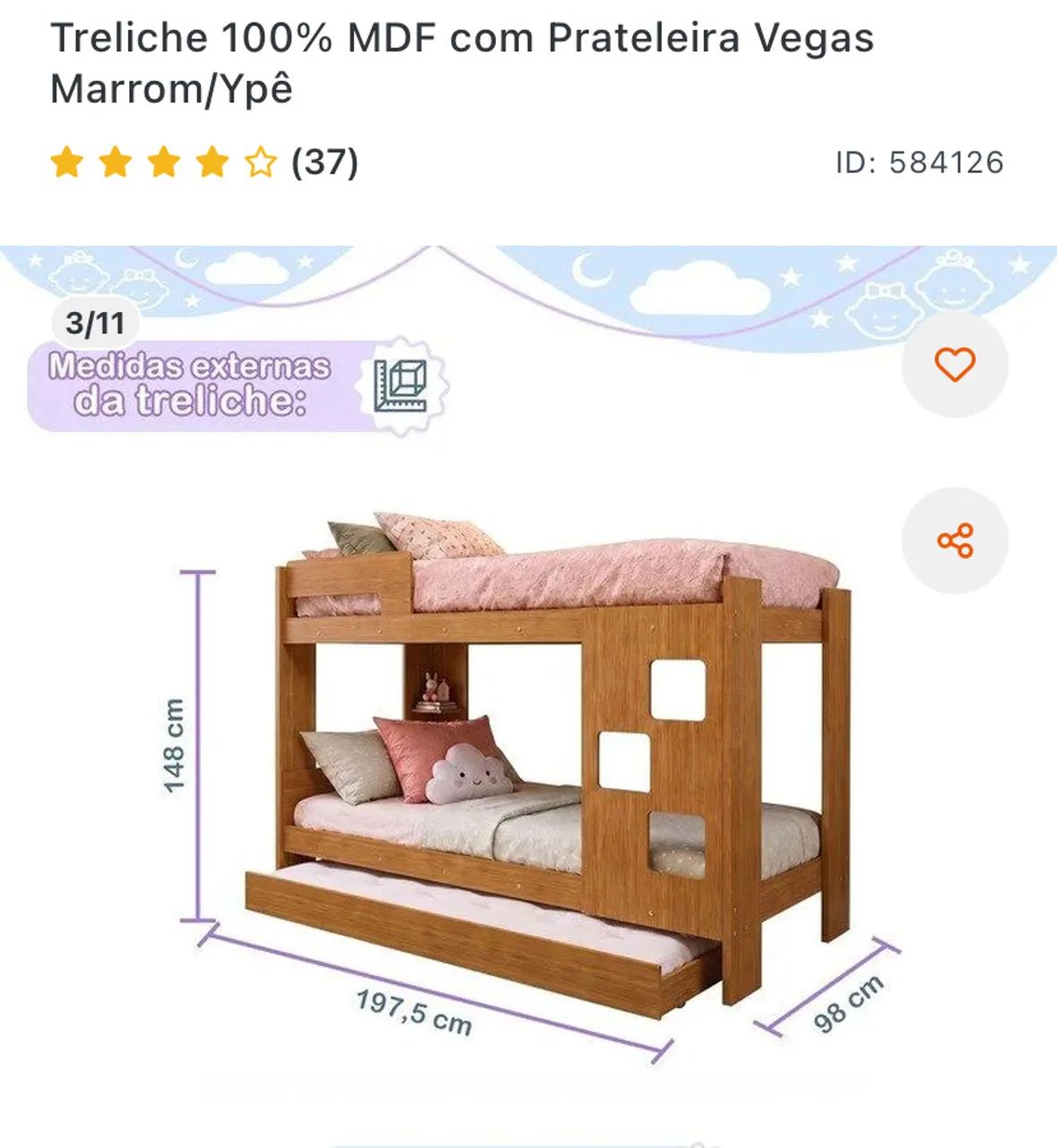 Cama beliche e triplicar - Foto 3