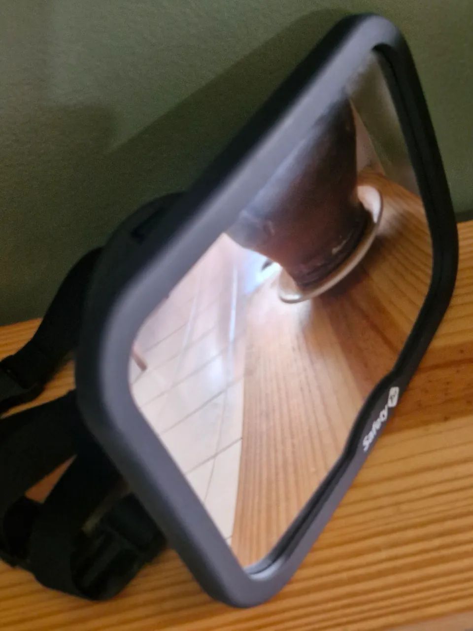 Espelho de carro retrovisor para bebê  marca safett - Foto 3