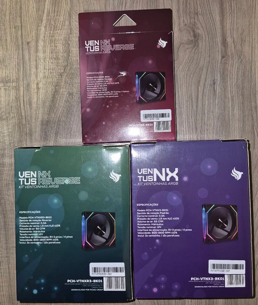 Ventoinhas Pichau Ventus NX com defeito  - Foto 4