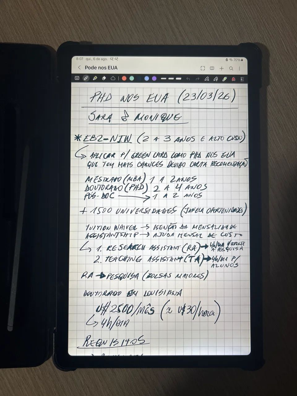 Tablet Samsung S6 + Spen - Foto 4