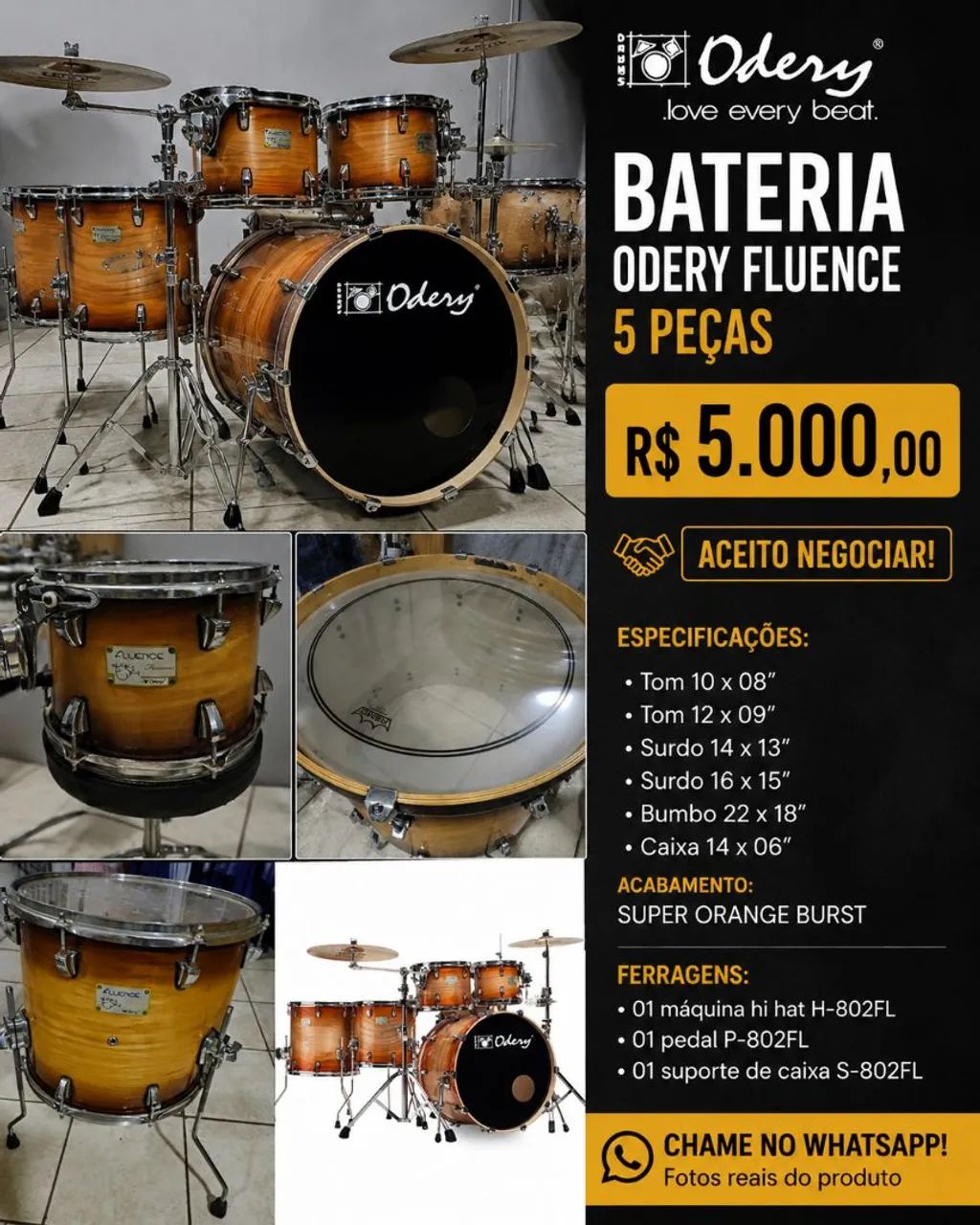 Bateria Odery 
