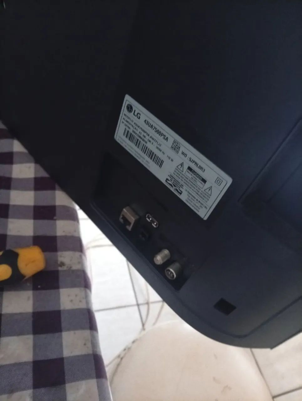 Televisão de 43 polegadas smart LG - Foto 4
