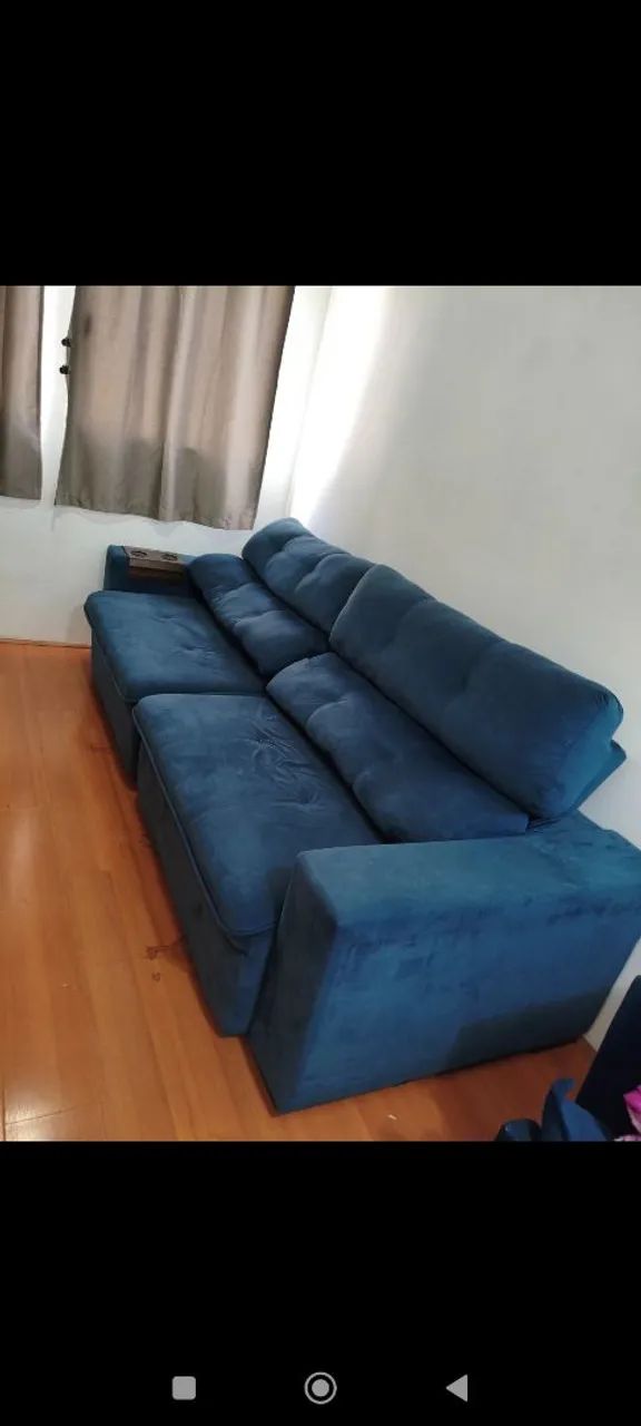 Sofá retrátil e reclinável 2.90m - Foto 3