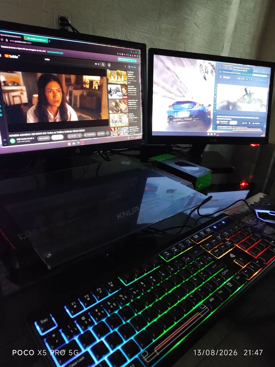 Pc Gamer Intel, 2Monitores, mais barato de Goiania - Foto 2
