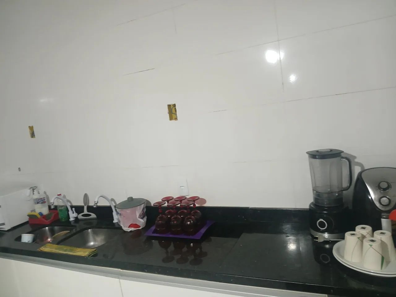 Pia de cozinha  com 3 ,4  de comprimento por 68 centímetros namorado verde Ubatuba, 